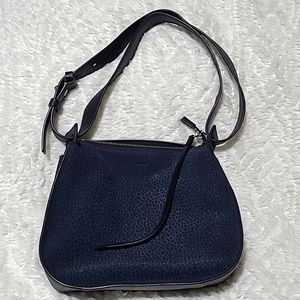 All Saints Crossbody Bag in Black and Blue